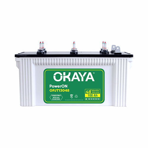OKAYA 100 AH BATTERY ( 5 YEAR )