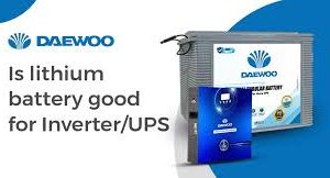 DAEWOO LITHIUM 100AH/25.6V